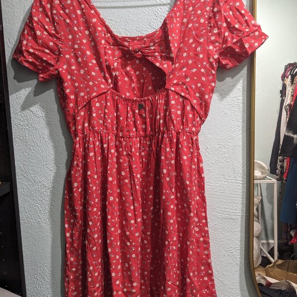 Billabong babydoll summer dress 32" long - Picture 2 of 4